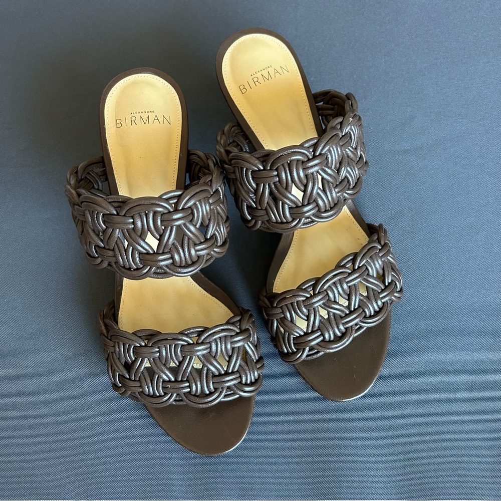 Alexandre Birman Sammy 50 Sienna Leather Heeled Sandal EUC! - Picture 11 of 15
